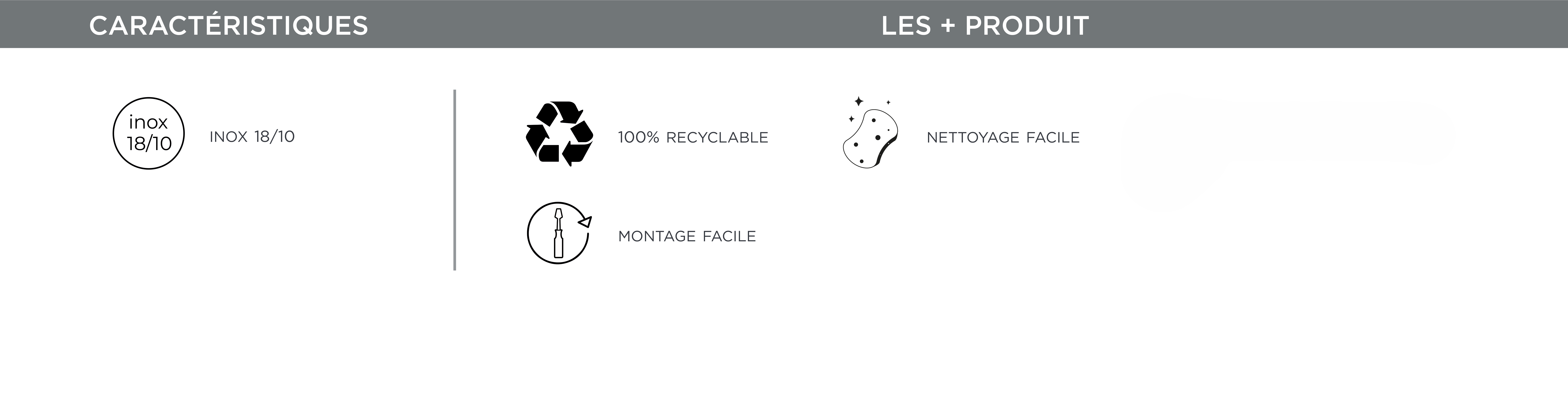 Plus produit credences